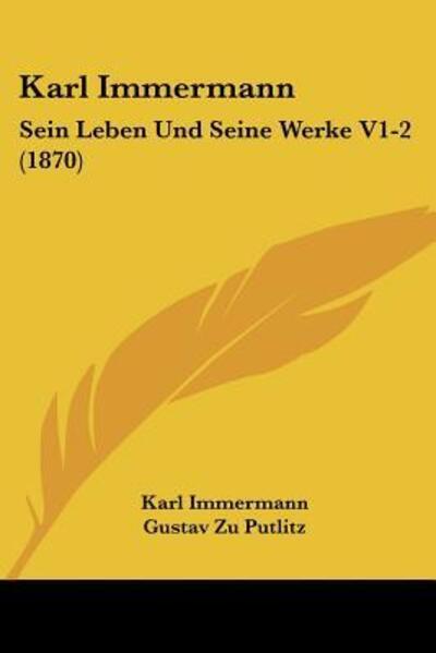 Cover for Karl Immermann (Paperback Book) (2010)