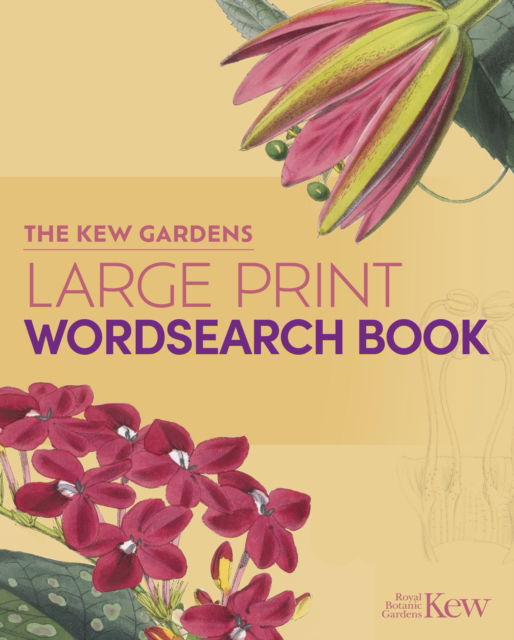 Cover for Eric Saunders · The Kew Gardens Large Print Wordsearch Book - Kew Gardens Arts &amp; Activities (Taschenbuch) (2025)