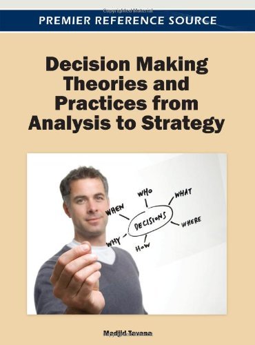 Cover for Madjid Tavana · Decision Making Theories and Practices from Analysis to Strategy (Gebundenes Buch) (2012)
