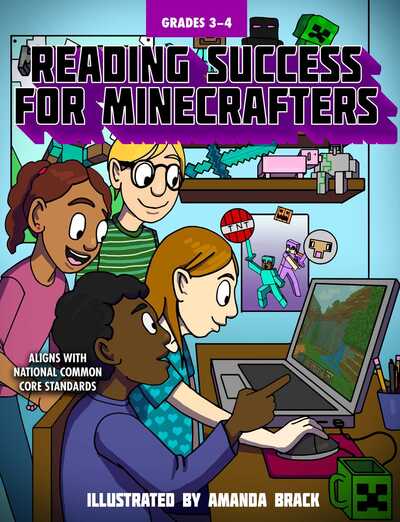 Cover for Sky Pony Press · Reading Success for Minecrafters: Grades 3-4 - Reading for Minecrafters (Taschenbuch) (2017)