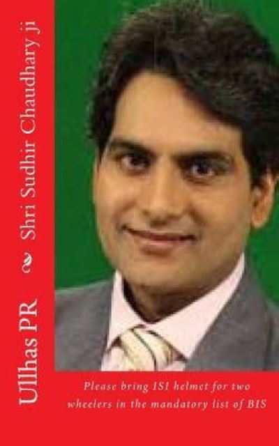 Cover for Ullhas Pr · Shri Sudhir Chaudhary Ji (Paperback Book) (2017)