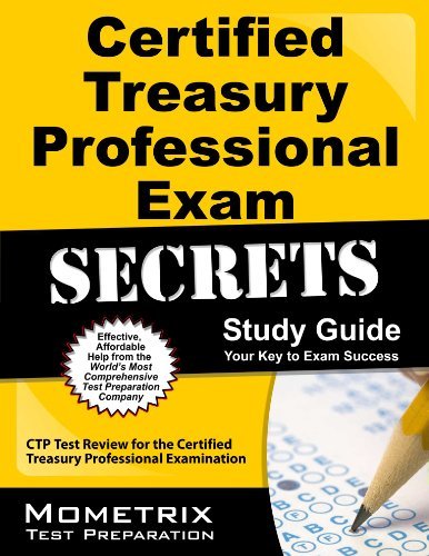 Cover for Ctp Exam Secrets Test Prep Team · Certified Treasury Professional Exam Sec (Paperback Book) [Stg edition] (2023)