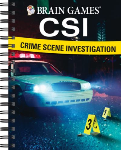 Cover for Publications International Ltd · Brain Games - Crime Scene Investigation (Csi) Puzzles #2, 2 (Spiralbok) (2019)