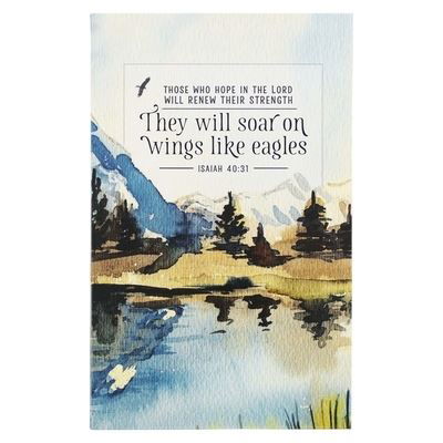 Cover for Christian Art Gifts Inc · Journal on Wings Like Eagles I (Hardcover Book) (2021)