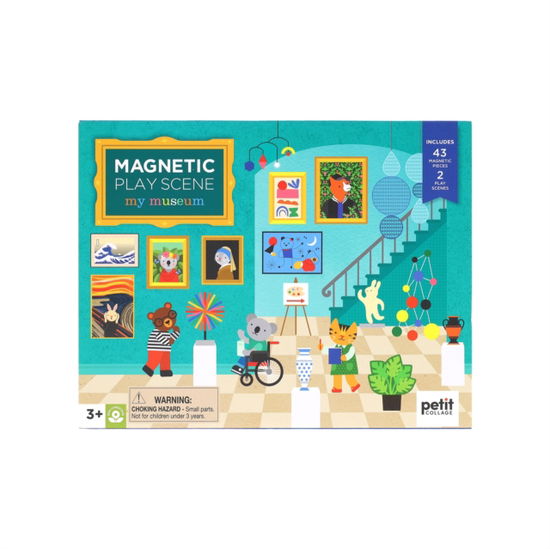 My Museum Magnetic Play Scene - Petit Collage - Produtos - Chronicle Books - 9781797234892 - 10 de fevereiro de 2025