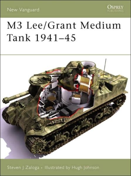 Cover for Zaloga, Steven J. (Author) · M3 Lee / Grant Medium Tank 1941-45 - New Vanguard (Paperback Book) (2005)