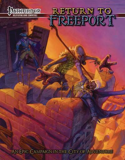 Cover for Crystal Fraiser · Return to Freeport: An Adventure Series for the Pathfinder RPG (Paperback Book) (2019)