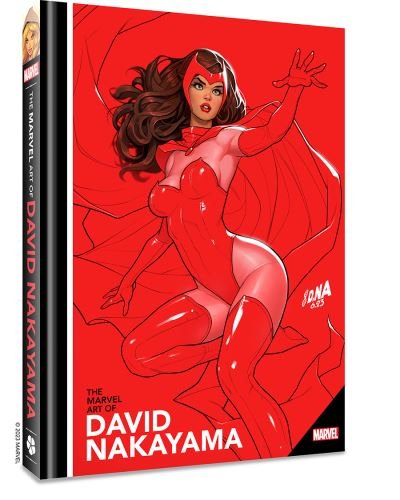Cover for The Marvel Art of David Nakayama (Hardcover Book) (2024)
