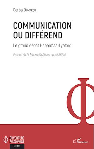 Cover for Garba Oumarou · Communication ou différend (Paperback Book) (2020)