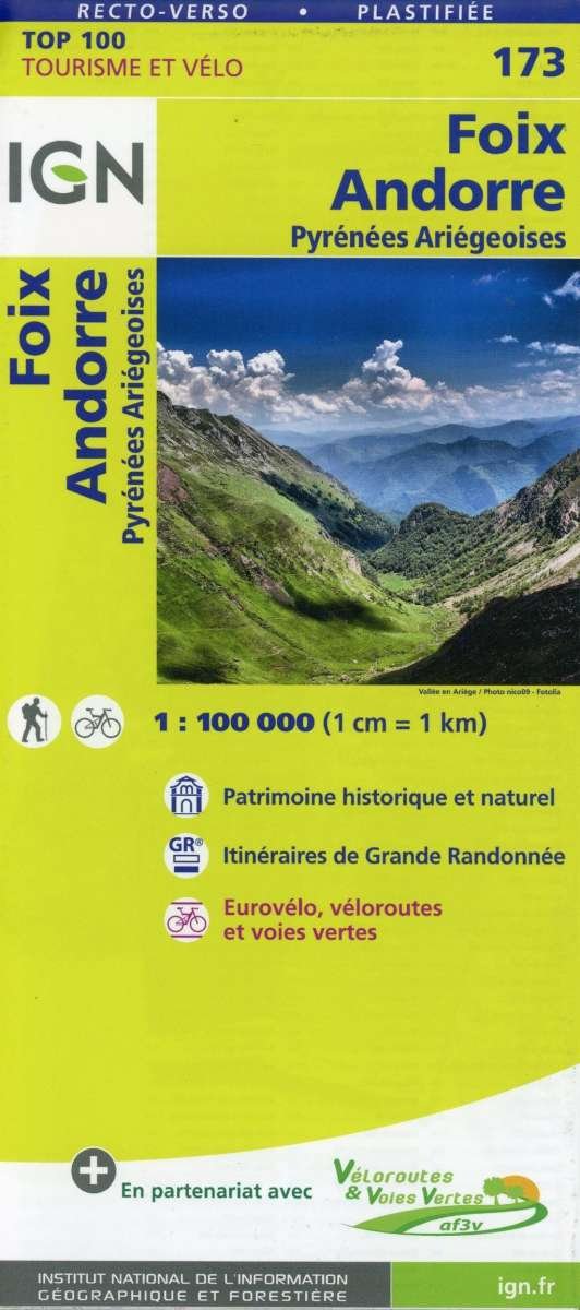 Cover for Ign · Foix / Andorre (Kartor) (2017)