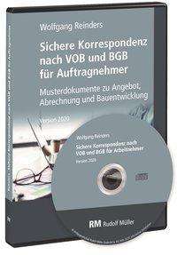 Cover for Reinders · Sichere Korrespondenz nach VOB (Book)