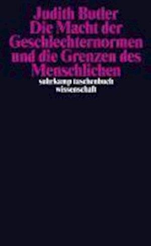 Cover for Judith Butler · Suhrk.TB Wi.1989 Butler.Macht d.Geschl. (Bog)