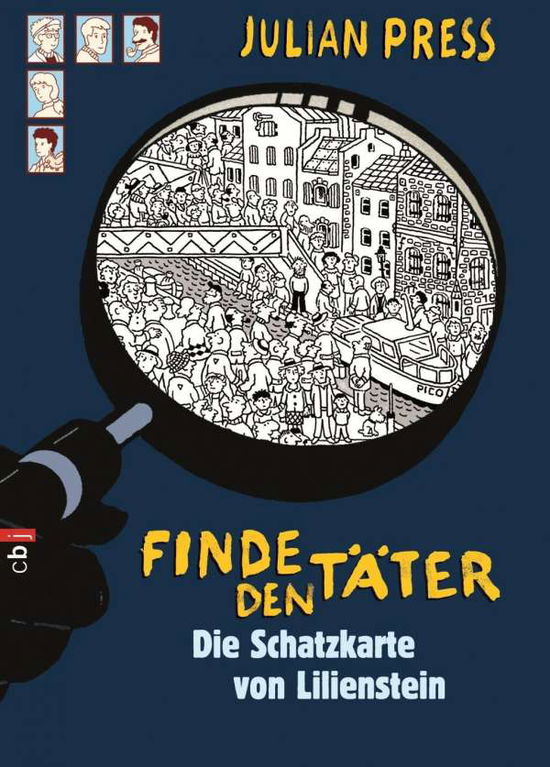 Cover for Julian Press · Finde den Ta&gt;ter - Die Schatzkarte von Lilienstein (Paperback Book) (2014)