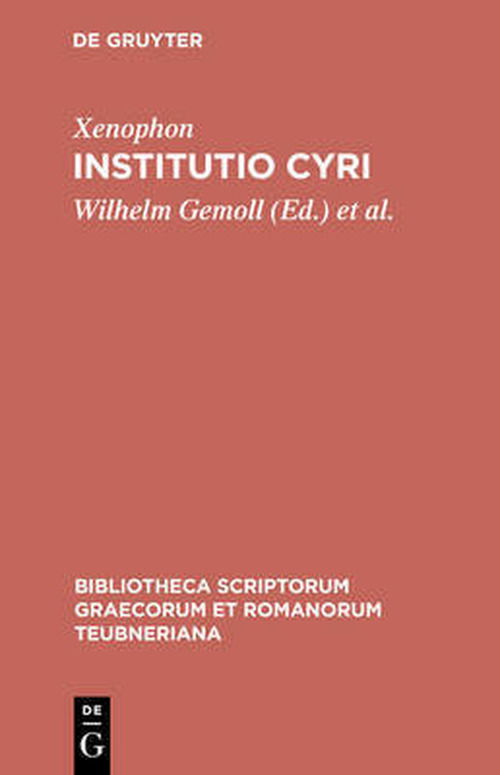 Cover for Xenophon · Commentarii CB (Bok) [2nd Updated edition] (1968)