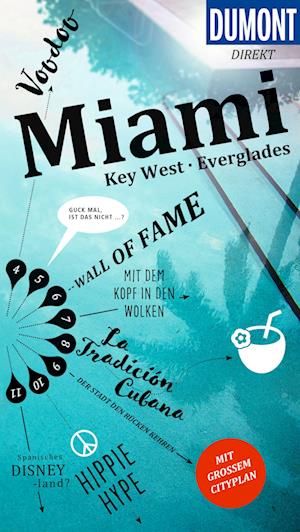 Cover for Steffi Kordy · DuMont direkt Reiseführer Miami, Key West, Everglades (Book) (2023)