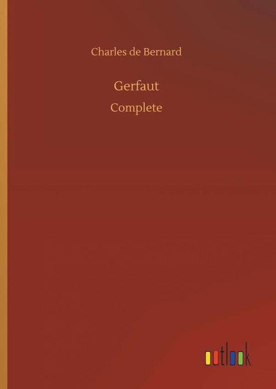 Cover for Bernard · Gerfaut (Book) (2019)