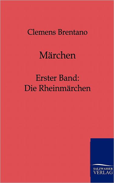 Cover for Clemens Brentano · M Rchen (Taschenbuch) [German edition] (2011)