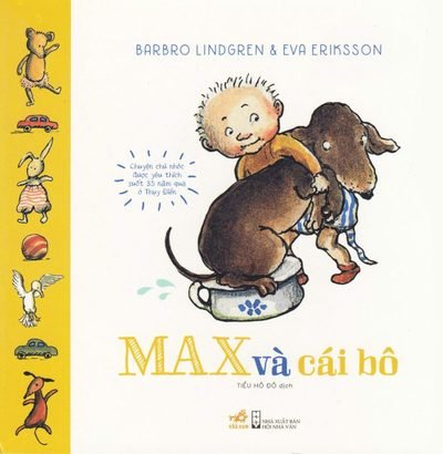 Cover for Barbro Lindgren · Max: Max potta (Vietnamesiska) (Board book) (2016)