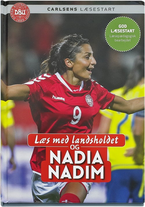 Cover for Ole Sønnichsen · Læs med landsholdet og Nadia Nadim (Indbundet Bog) [1. udgave] (2017)