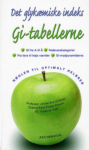 Cover for Jennie Brand-Miller · Det glykæmiske indeks - GI-tabellerne (Book) [1st edition] (2003)