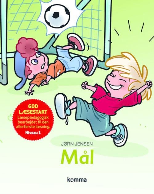 Cover for Jørn Jensen · Kommas læsestart: Mål - Niveau 1 (Bound Book) [2º edição] [Indbundet] (2014)