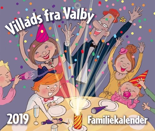 Cover for Anne Sofie Hammer · Villads fra Valby familiekalender 2019 (Bok) [1. utgave] (2018)