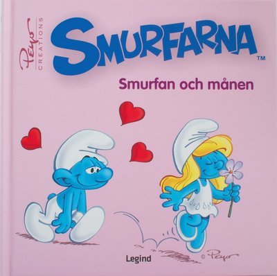 Cover for Peyo · Smurfarna - Smurfan och månen (Bound Book) (2018)