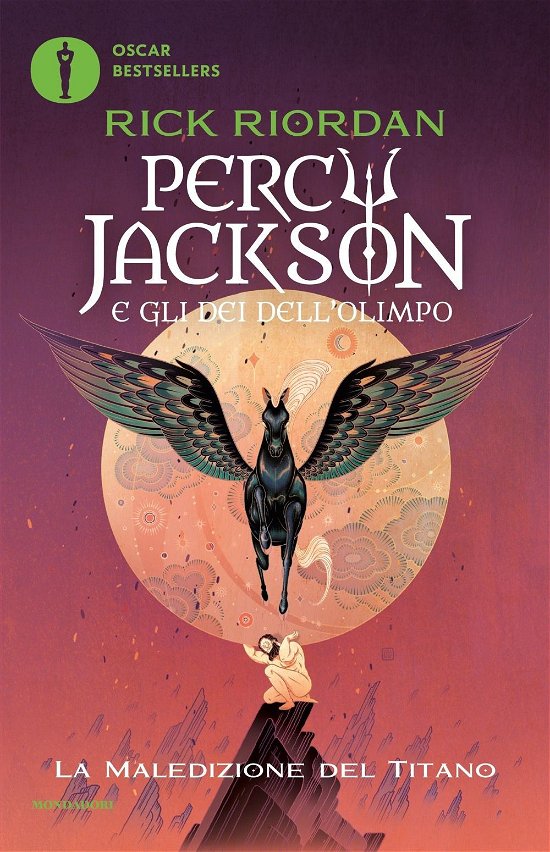 Cover for Rick Riordan · La Maledizione Del Titano. Percy Jackson E Gli Dei Dell'olimpo #03 (Bog)