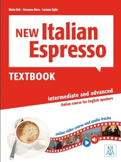 Cover for Maria Bali · New Italian Espresso: Textbook + ebook - Intermediate / advanced (Paperback Bog) (2020)