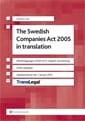 Cover for Sfs 2005:551 · The Swedish companies act 2005 : in translation = Aktiebolagslagen (2nd ed.) (Heftet bok) (2012)