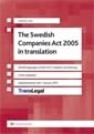 Cover for Sfs 2005:551 · The Swedish companies act 2005 : in translation = Aktiebolagslagen (2nd ed.) (Sewn Spine Book) (2012)
