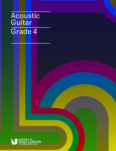 Cover for London College of Music Examinations · London College of Music Acoustic Guitar Handbook Grade 4 from 2019 (Paperback Book) (2019)