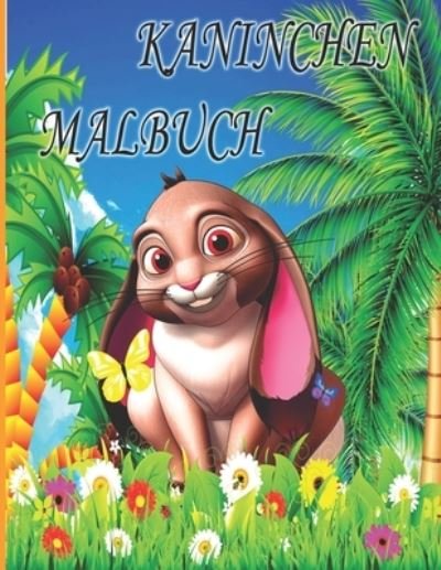 Cover for Ab Draw Veroeffentlichung · Kaninchen Malbuch: Malbuch fur Kinder, Jungen und Madchen, Kleinkinder, lustige Haustiere mit schoenen Illustrationen fur alle Altersgruppen (Pocketbok) (2022)