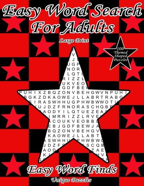 Cover for Unique Puzzles · Easy Word Search For Adults (Paperback Book) (2020)