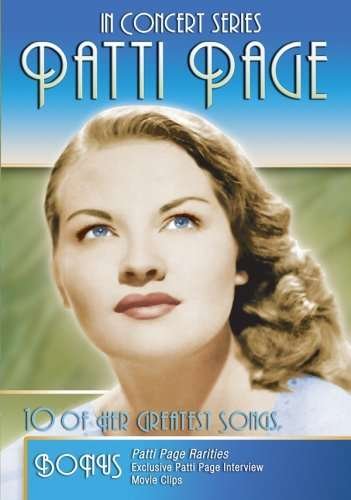 Cover for Patti Page · In Concert (DVD) (2006)