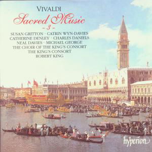 Cover for Robert King the Kings Consor · Vivaldi Sacred Music  Vol. 3 (CD) (2000)