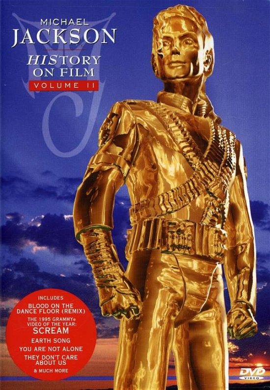 Cover for Michael Jackson · Vol. 2-history on Film (DVD) (1998)
