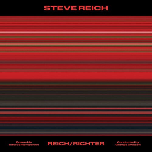 Cover for Ensemble intercontemporain &amp; G · Steve Reich: Reich / Richter (CD) (2022)