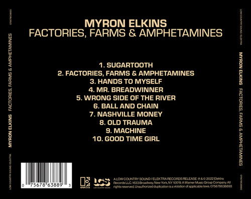 Cover for Myron Elkins · Factories Farms &amp; Amphetamines (CD) (2023)