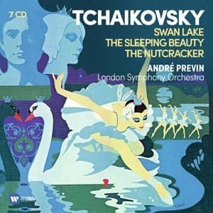 Cover for Andre Previn · Tchaikovsky The Ballets Swan Lake  Nutcracker  Sleeping Beauty Budget Box Sets (CD) (2016)