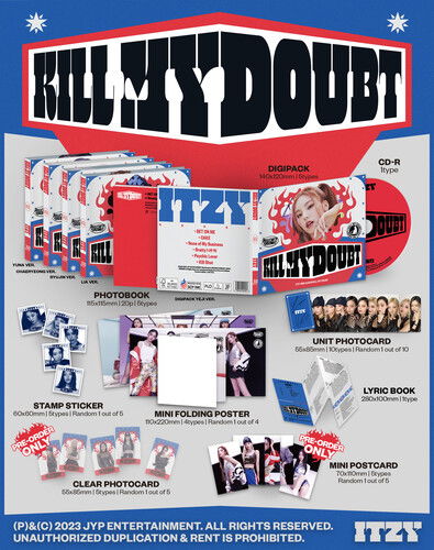 Cover for Itzy · Kill My Doubt (CD) [Digipack edition] (2023)