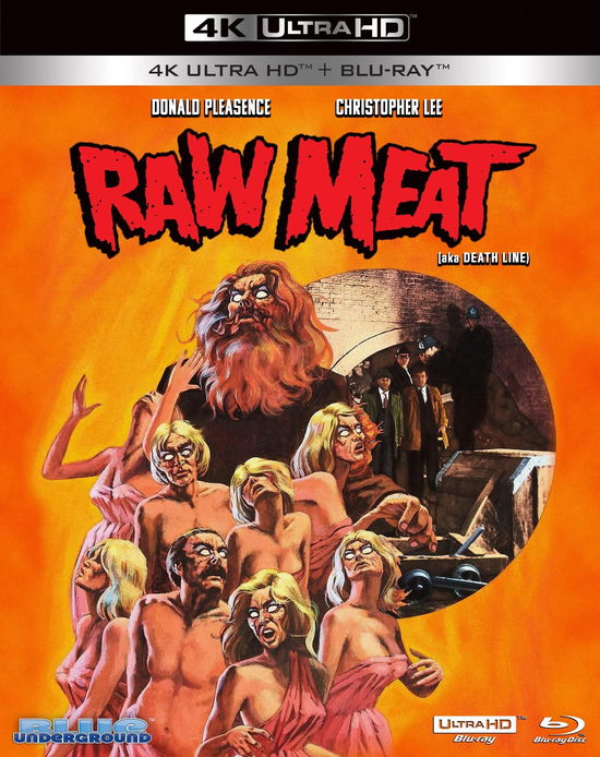 Cover for Raw Meat (Aka Death Line) (4K Ultra HD) (2025)