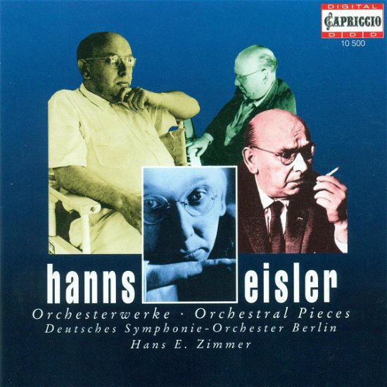Cover for Eisler / Zimmer / Deutches So Berlin · Orchester Werke (CD) (1996)