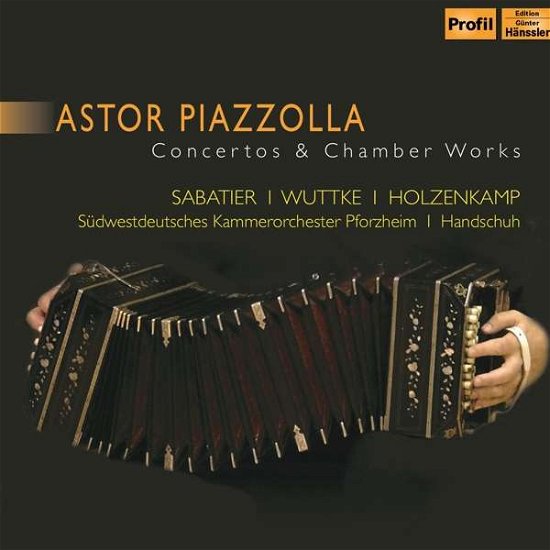 Cover for Piazzolla / Sabatier · Concertos &amp; Chamber Works (CD) (2019)
