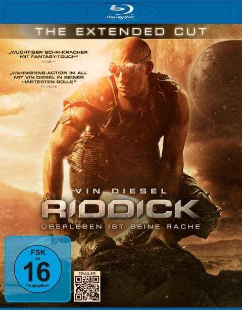 Cover for Riddick (The Extended Cut) BD (Blu-ray) (2014)