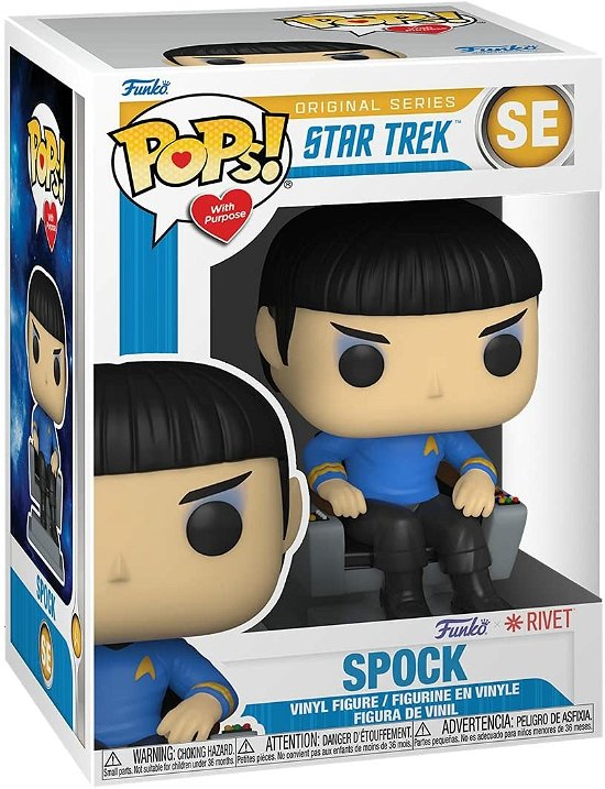 Cover for Funko Pop! Television: · Pop! with Purpose Youthtrust - Spock in Chair (MERCH) [Special edition] (2022)
