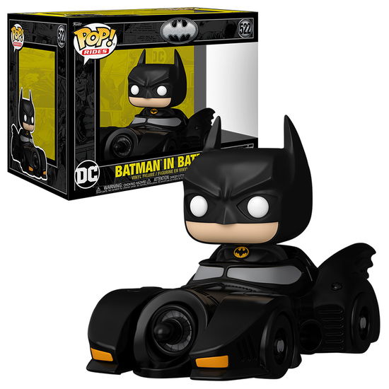 Cover for Pop Rides Deluxe Dc Batman · Pop Rides Dlx Dc Batman Batman with Batmobile (Funko POP!) (2024)