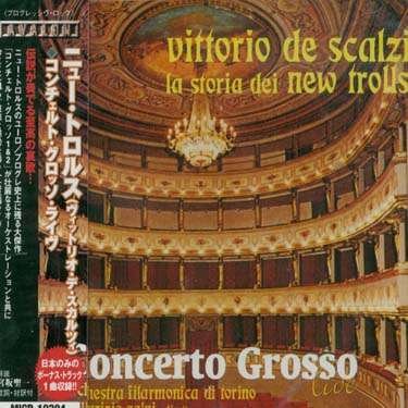 Cover for New Trolls · Concerto Grosso Live (CD) [Japan Import edition] (2002)