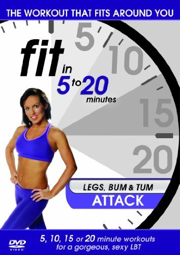 Cover for Fit in 5 to 20 Minutes Legs Bum and · Fit In 5 To 20 Minutes - Legs Bum And Tum Attack (DVD) (2011)