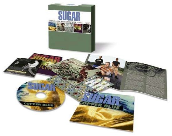 Cover for Sugar · Complete Studio Recordings 1992 - 1995 (5 CD Box Set) (CD) (2022)